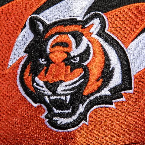 New Era 59Fifty Sharktooth Cincinnati Bengals 50th Anniversary Patch Hat - Black