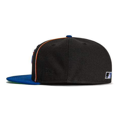 New Era 59Fifty Black Soutache New York Mets Hat - Black, Royal