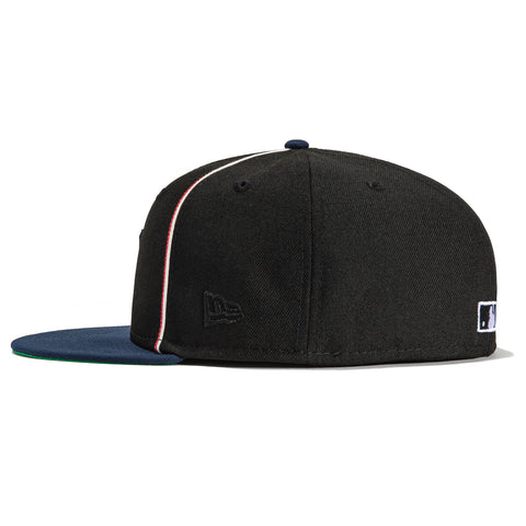 New Era 59Fifty Black Soutache New York Yankees Hat - Black, Navy