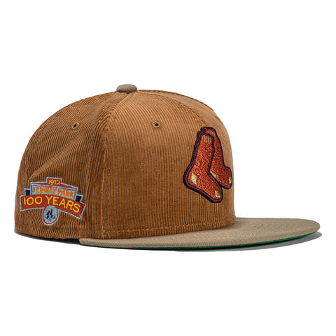 New Era Caps Boston Red Sox 59FIFTY Corduroy Fitted Hat