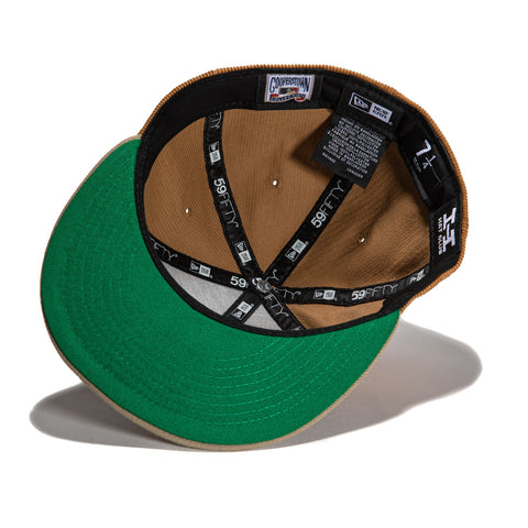 New Era 59Fifty Cord Dream Tampa Bay Rays Tropicana Field Patch Hat - Khaki