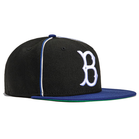 New Era 59Fifty Black Soutache Brooklyn Dodgers Hat - Black, Royal