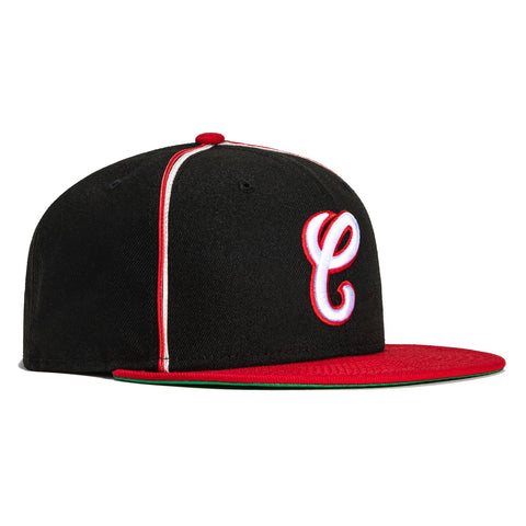 New Era 59Fifty Black Soutache Chicago White Sox Hat - Black, Red