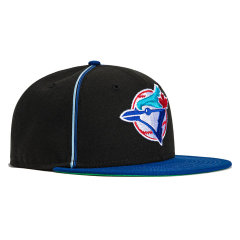 New Era 59Fifty Black Soutache Toronto Blue Jays Hat - Black, Royal
