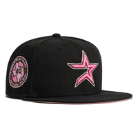 New Era 59Fifty Cookies and Cream Houston Astros 40 Years Patch Hat - Black