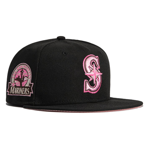 New Era 59Fifty Cookies and Cream Seattle Mariners 30th Anniversary Patch Hat - Black