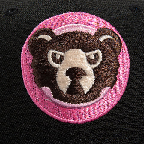 New Era 59Fifty Cookies and Cream Chicago Cubs Logo Patch Hat - Black