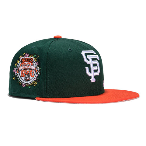 New Era 59Fifty Jae Tips Forever San Francisco Giants 1984 All Star Game Patch Hat- Green, Orange