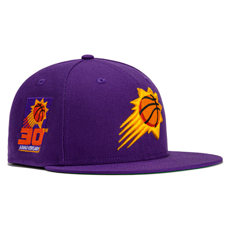 New Era 59Fifty Phoenix Suns 30th Anniversary Patch Hat - Purple