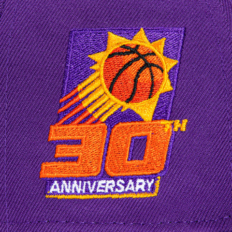 New Era 59Fifty Phoenix Suns 30th Anniversary Patch Hat - Purple