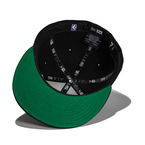 New Era 59Fifty San Antonio Spurs 50th Anniversary Patch Hat - Black