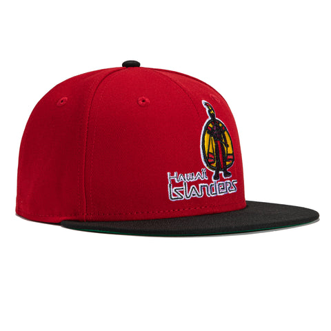 New Era 59Fifty Hawaii Islanders Logo Hat - Red, Black