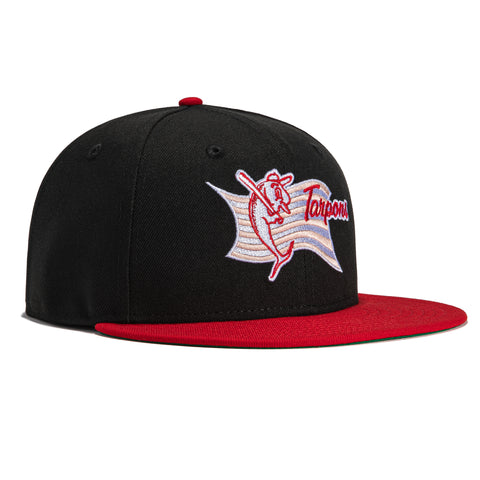 New Era 59Fifty Tampa Tarpons Hat - Black, Red
