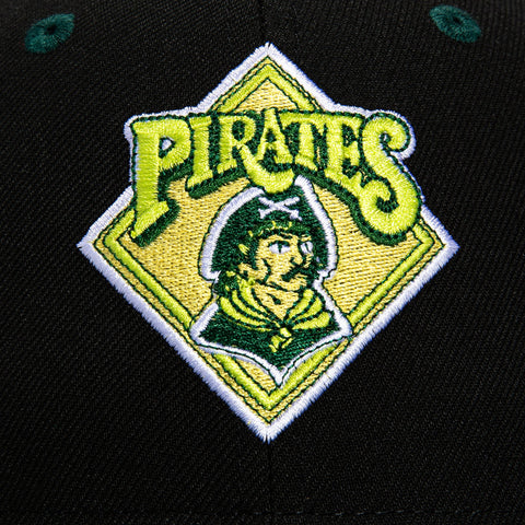 New Era 59Fifty Pittsburgh Pirates 1960 Patch Hat- Black, Green