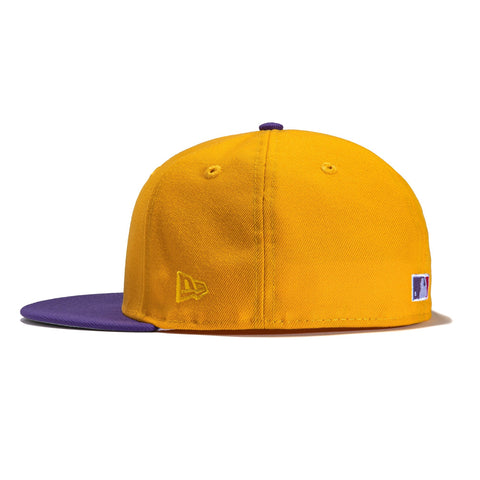 New Era 59Fifty Cereal Pack Bonus Flavors San Francisco Giants 20th Anniversary Park Patch Hat - Gold, Purple
