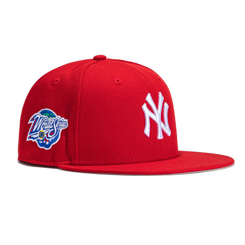 New Era 59Fifty Gotta be the Hat Pack New York Yankees 1998 World Series Patch Hat - Red, White