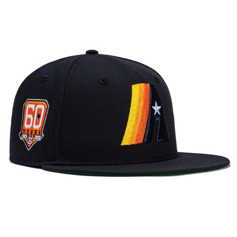 New Era 59Fifty Houston Astros 60th Anniversary Patch Concept Hat - Navy