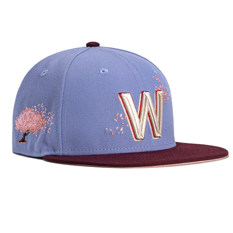 New Era 59Fifty Washington Nationals City Connect Patch Hat - Lavender, Maroon, Pink