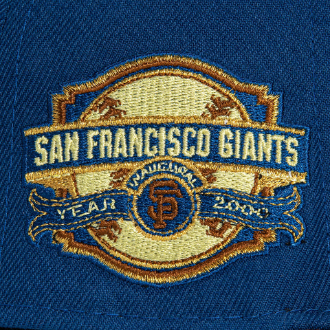New Era 59Fifty San Francisco Giants 2000 Inaugural Patch Hat - Royal, Khaki, Tan