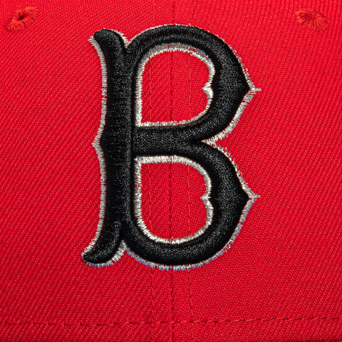 New Era 59Fifty Building Blocks Boston Red Sox 1961 All Star Game Patch Hat - Red, Neon blue