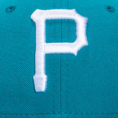 New Era 59Fifty Building Blocks Pittsburgh Pirates 1959 All Star Game Patch Hat - Teal