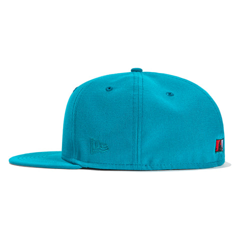 New Era 59Fifty Building Blocks Los Angeles Dodgers 1959 All Star Game Patch Hat - Teal