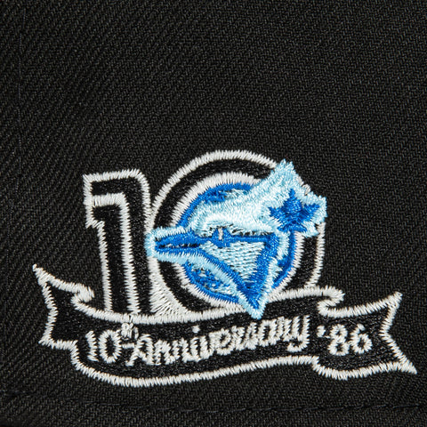 New Era 59Fifty Northern Lights Toronto Blue Jays 10th Anniversary Patch Hat - Black, Green