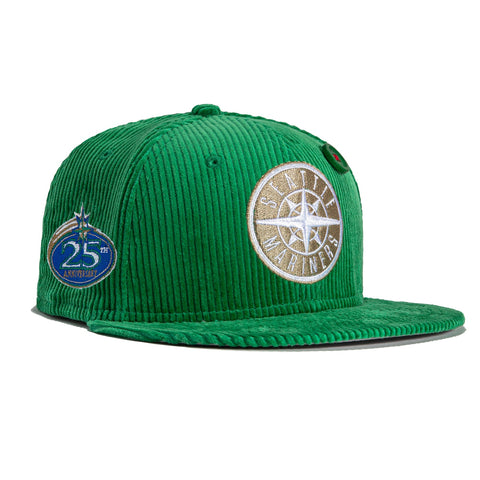 New Era 59Fifty Teddy Seattle Mariners 25th Anniversary Patch Hat - Green