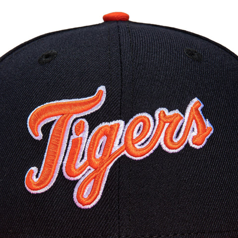 New Era 59Fifty Detroit Tigers 2000 Inaugural Patch Jersey Hat - Navy, Orange