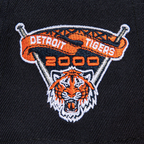New Era 59Fifty Detroit Tigers 2000 Inaugural Patch Jersey Hat - Navy, Orange
