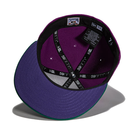 New Era 59Fifty Trop Juice Tampa Bay Rays Tropicana Field Patch Hat - Purple, Green, Dark Purple