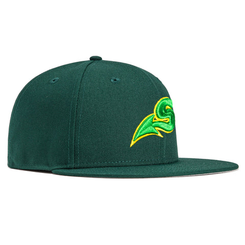 New Era 59Fifty Shreveport Swamp Dragons Hat - Green, Kelly, Gold