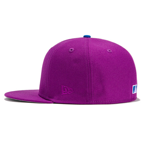 New Era 59Fifty Real Facts San Francisco Giants 50th Anniversary Patch G Hat - Purple