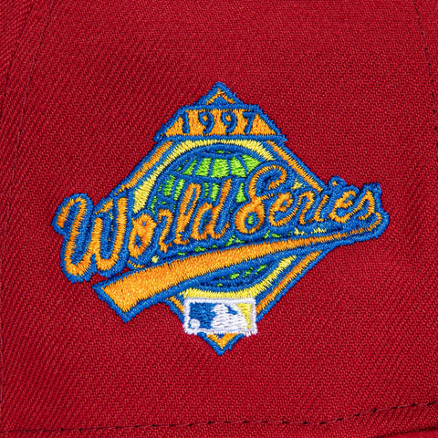 New Era 59Fifty Real Facts Miami Marlins 1997 World Series Patch Hat - Cardinal