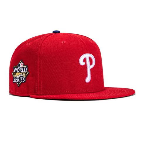 New Era 59Fifty Philadelphia Phillies 2022 World Series Hat - Red