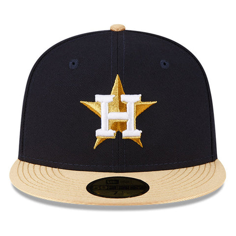 Houston Astros Colors in Cream 2.0 Collection 35 Years Fitted Hat 7 3/8