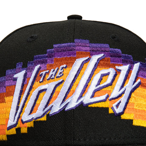 New Era 59Fifty Phoenix Suns The Valley Burst Patch Hat- Black