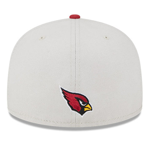 New Era 59Fifty 2023 Draft Arizona Cardinals Hat - Stone, Cardinal