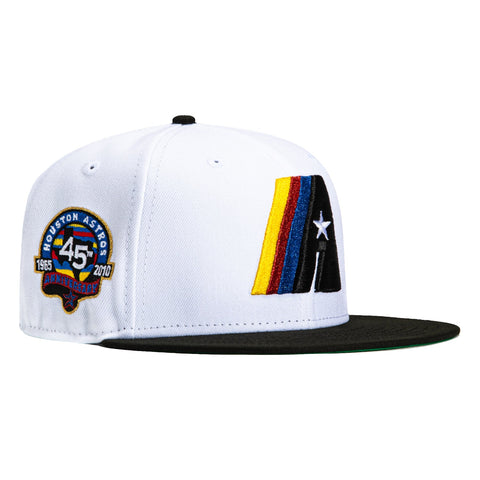 New Era 59Fifty Houston Astros 45th Anniversary Patch Concept Hat - White, Black